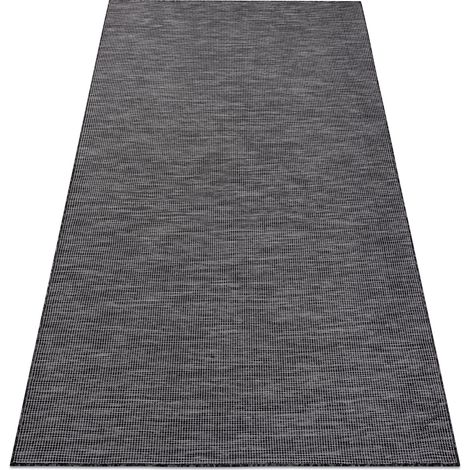 Teppich SISAL PATIO 2778 flach gewebt schwarz / beige black 117x170 cm (1/5)
