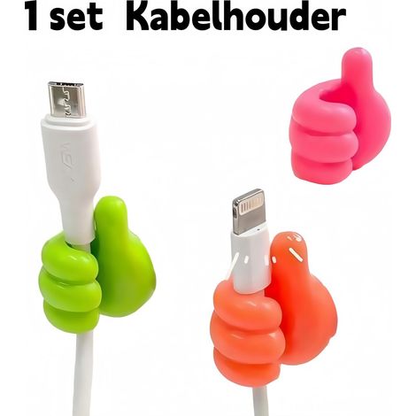 lot - Support de câble - Multifonctionnel - Crochet auto-adhésif - Support de câble - Convient pour une installation murale dans la cuisine, la salle de bain et les toilettes - 10 pièces - Couleur de (1/5)
