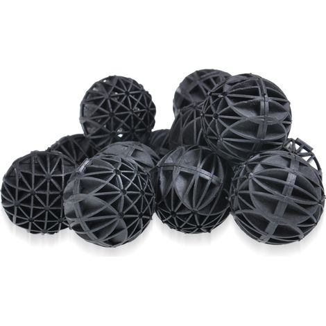 Bio-Bälle Aquariumfilter, 50 Stück – 56 mm, Schwamm, Filtermaterial (1/5)