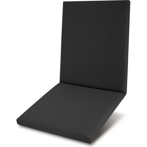 Premium Niedriglehner Auflage 100% Wasserdicht 100x50cm Anthrazit