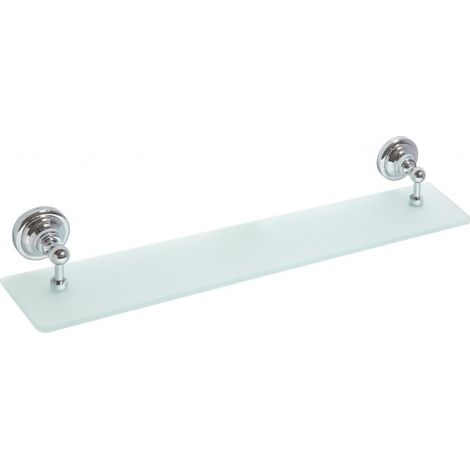 Tablette de douche murale RETRO en verre 60x8,7x12 cm (1/3)