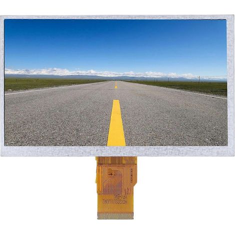 Écran tactile 7 pouces, résolution HD 1024 x 600, écran couleur RVB 50 broches, remplacement pour smartphones