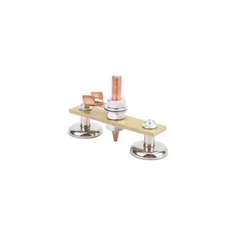 Support de soudage magnétique, tête de soudage magnétique de 4 mm, pince de soudage magnétique pour fixation sur poteaux métalliques, poteaux, balustrades ou tables de soudage (1/5)