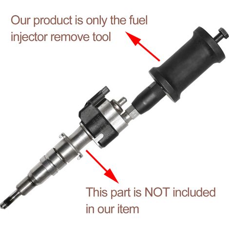 Extracteur de marteau coulissant, outil de retrait d'injecteur de carburant, remplacement pour moteur BMW N14 N18 N20 N26 N53 N54 N55 N63 S63 (1/5)