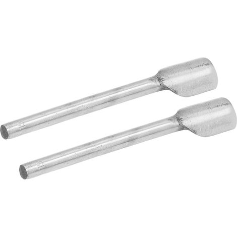 Lot de 2 emporte-pièce cuir demi-cercle acier outil perçoir couture maroquinerie pour sangle boucle 15mm (1/5)