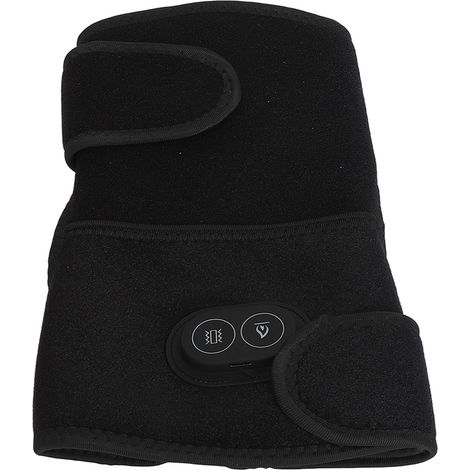 Appareil de massage sans fil pour genoux, genouillères chauffantes pour coudes et épaules, coussin chauffant vibrant pour la relaxation (1/5)