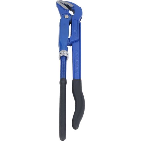 Universeller metrischer verstellbarer Schraubenschlüssel, 45°-Winkelklemme, aus hochkohlenstoffhaltigem Stahl, für Badezimmerinstallationen, 1,5 Zoll Klemmbereich (0-100 mm Öffnung) (1/5)