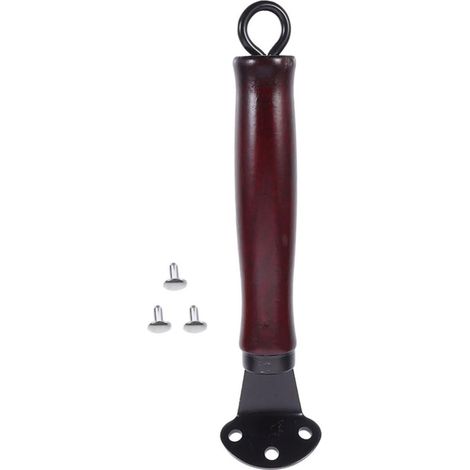 Poignée Amovible Bois pour Poêle Ergonomique Protection Brûlures Compatible Manches de Casserole à Rechange Accessoire la Cuisine Pratique et Compacte (1/4)