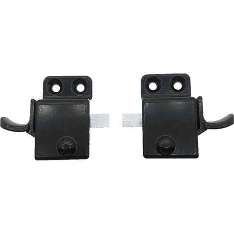 1 paire de blocs de verrouillage de vitre avant de pare-brise d'excavatrice PC5566070-7-8 pour pièces SY55 75-9 60-8/70-8 (1/4)