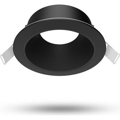 Fiancatura a bassa luminanza tonda/tonda nera/nera per faretti ÉCLAT II Miidex Lighting® (1/5)