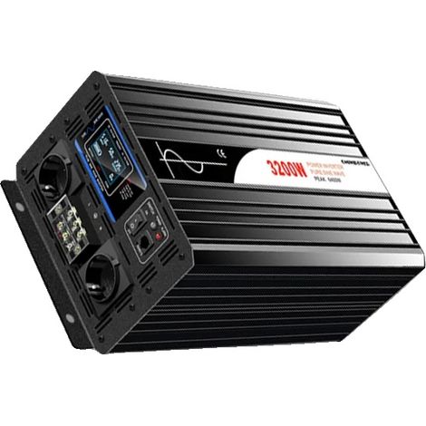 Inverter CC/CA, alta efficienza, versatile per uso domestico e camper, 12 V, Europa, 230 V (1/2)