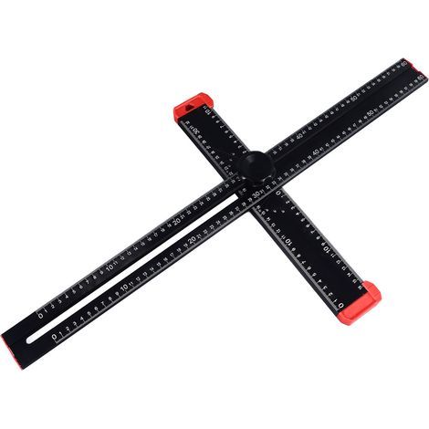 Équerre T Réglable 60cm pour Bricolage et Menuiserie (1/5)