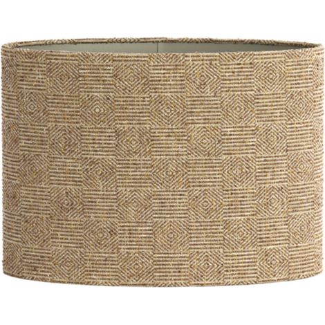 Light & Living - lampenschirm - RAVI - braun - textil - E27 - (1/3)