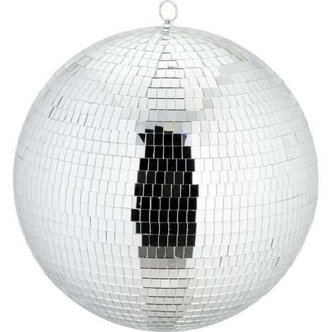 Bola de discoteca de 40 cm - Montaje en el techo, efecto de luz para fiestas