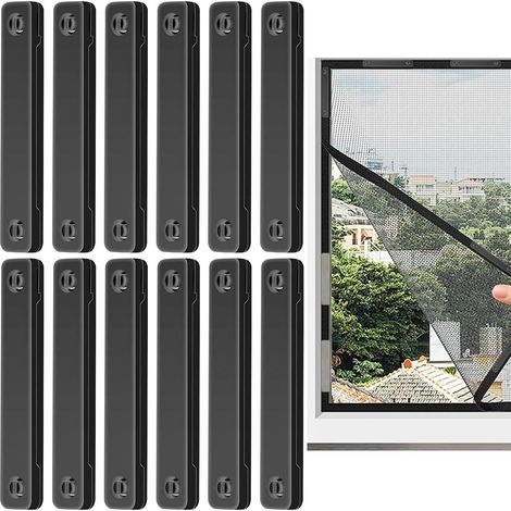 Aimants pour écran, clips d'écran avec adhésif  Fournitures de porte d'armoire et de meubles pour maison, sous-sol, hôtel, chambre à coucher, camping-car, école, terrasse, loft (1/5)