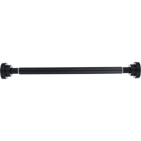 Barre de Rideau de Douche Télescopique sans Perçage, Tringle Extensible pour Salle de Bain, Cuisine et Armoire (1/5)