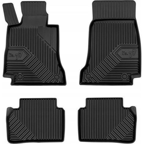 Alfombrillas, felpudos, alfombrillas de goma para puertas y bandejas para Mercedes E W213 S213 2016-2023. (1/5)