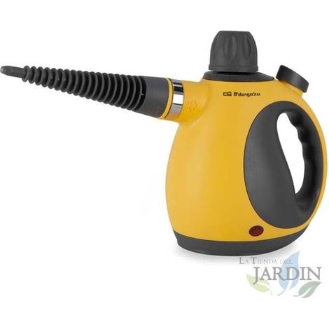 Vaporetino Orbegozo, limpia, desinfecta y desengrasa, depósito 350ml, incluye 9 accesorios, ideal para hogar y cocina