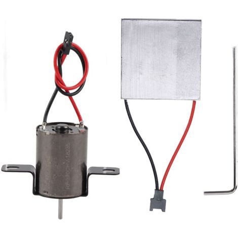 QORVA-Ensemble de moteur de feuille de générateur de ventilateur de cheminée universel, pièce accessoire de ventilateur alimenté par la chaleur pour un usage domestique
