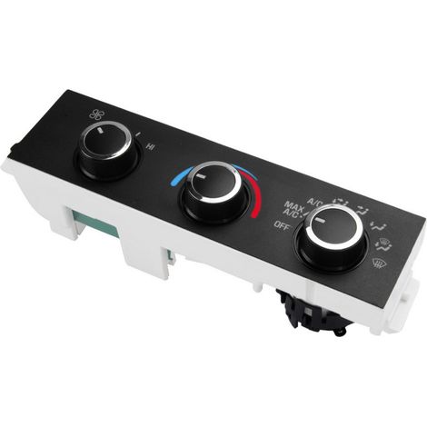 Panneau de climatisation automobile 599-217, pièce de modification 15073274, panneau de commande de température compatible avec Chevrolet - CM002 (9378815, 15-72548, 599-007) (1/4)