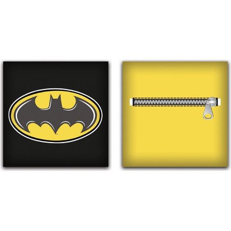 Batman Kopfkissen Velours Kissen Ideal für Reisende oder Zuhause