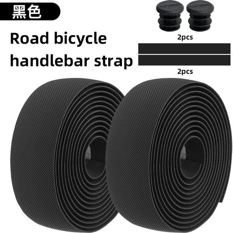 petites sangles à carreaux Sangles de guidon de vélo, sangles à motif à carreaux Noah, protections de guidon confortables et antidérapantes en forme de cornes de vache et de mouton (1/5)