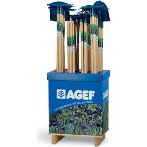 Attrezzi giardino manicati expo mini agef cm 60x40 h.cm 165 cf=pz 48 Agef