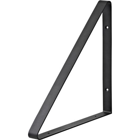 Dolle Regalträger Bermuda 26,5 x 26,5 x 3 cm schwarz Eisen Regalträger