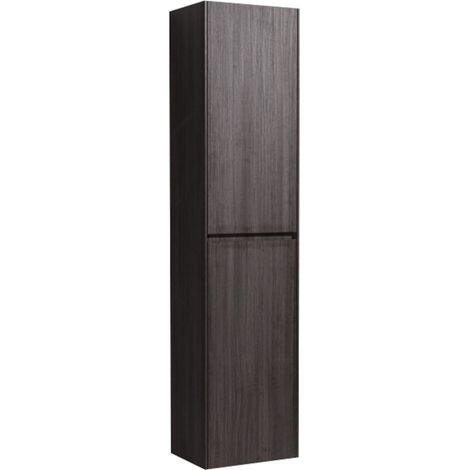 Naturel Verona Armario alto de madera oscura con dos puertas, 40x30x170cm (VERONAV40TD)