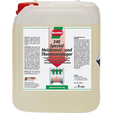 Bosch Sonstiges Zubehör SR 270-5 Sotin saurer Reiniger 270, 5 L, 7736604382