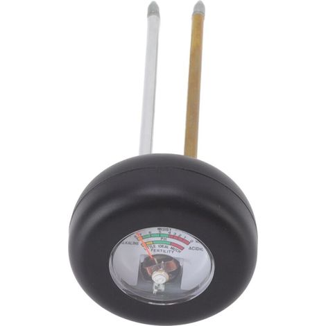 Testeur de Sol 3-en-1 : Humidité, pH et Fertilité avec Double Sonde Précise et Échelle Claire (1/4)