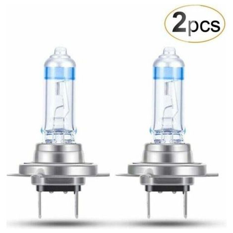 Ampoules Xénon H7 12V 100W Super Brillantes, Phares Voiture Moto, Feux de Croisement, Nouvelle Version.