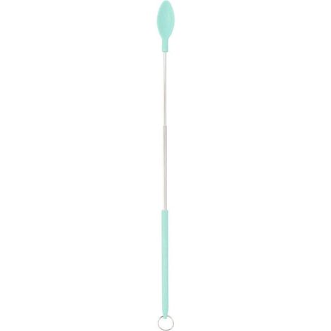 Spatule En Silicone - Tête Fine Flexible - Pour Récupérer Tout Le Contenu Des Flacons Alimentaires Et Cosmétiques - Lot De 3 (1/5)