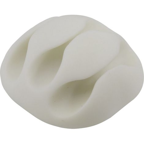 TRU COMPONENTS Kabelhalter selbstklebend TC-6646572 Bündel-Ø-Bereich 8 mm (max) Transparent 1 St.