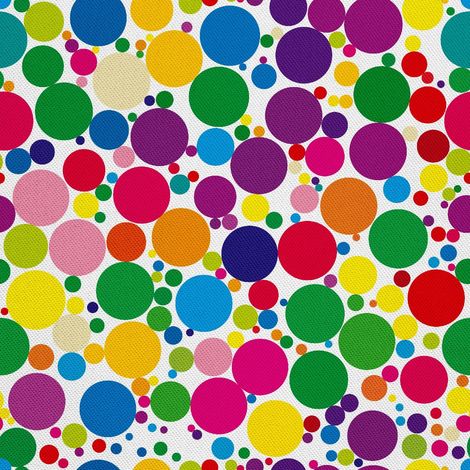 Outdoor dekostoffe oxford - Motiv Bunte Punkte 5 (1/5)