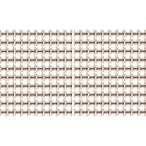200 vis à reliure Chicago en métal, laiton électroplaqué, tête plate ronde, surface arquée, rivets pour cuir et bricolage, 9 x 5 mm, argentées (1/5)