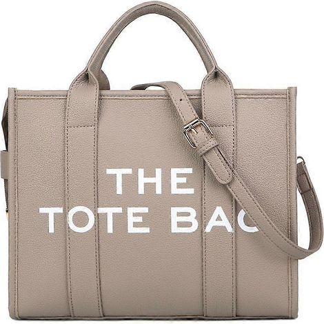 Bolso tote para mujer, bolso de hombro informal de gran capacidad.