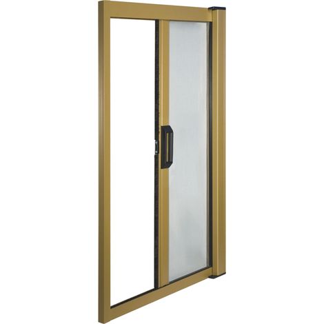 ZANZARIERA ORIZZONTALE IN KIT col. Bronzo cm. 140x240