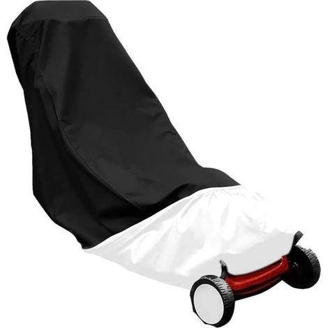 Housse de protection pliable de plein air 18863.5cm et étanche pour tondeuse à gazon,noir (1/5)
