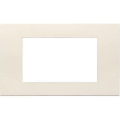 Plaque de polymère vimar linea 4 modules chanvre - 30654.01