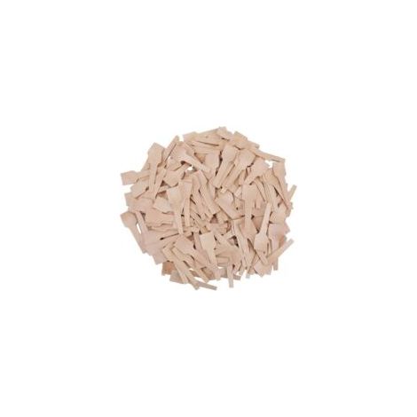 Bekith Confezione da 300 mini cucchiai di legno usa e getta per lavori creativi, scrub allo zucchero biologici, degustazioni e assaggi - Crezuo