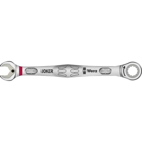 Clés mixtes à cliquet, system. impérial, 3/8 pouce, Argent/rouge (1/5)