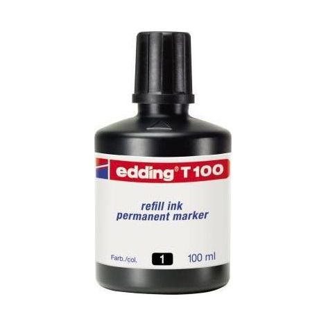 Nachfülltinte Marker T100 Flasche schwarz 100ml T100 Flasche schwarz 100ml (1/4)