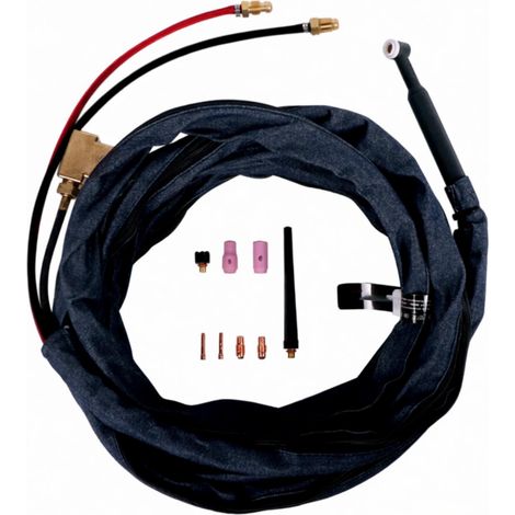 TIG Welding Torch WP-20F 250A Water Cooled – Flexible Heads 25ft Cable – Compatible Miller Syncrowave 250/250DX 330A/BP (1/5)