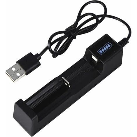 Cargador de baterías universal de 2 piezas, cargador de baterías inteligente, mini cargador de baterías recargables multifuncional (1/5)