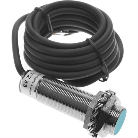BeMatik - Détecteur de proximité inductif longue distance 6-36 VDC PNP NO M18 Sn: 8mm (1/4)