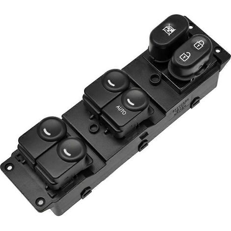 Hauptschalter für elektrische Fensterheber (18-polig) für Rechtslenker (RHD) 93570-1V711MA1 für Kia Venga und Hyundai IX20 (2010–2019) – Fensterheberschalter (1/5)