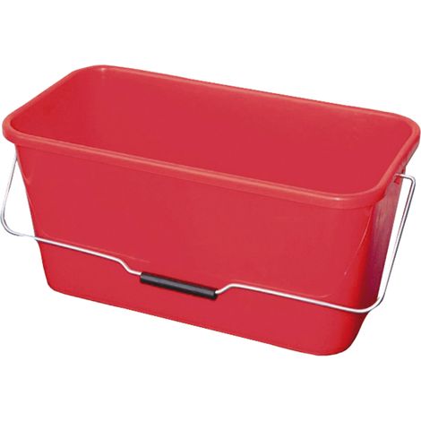 Secchio rettangolare per lavaggio con manico 12L 4958000