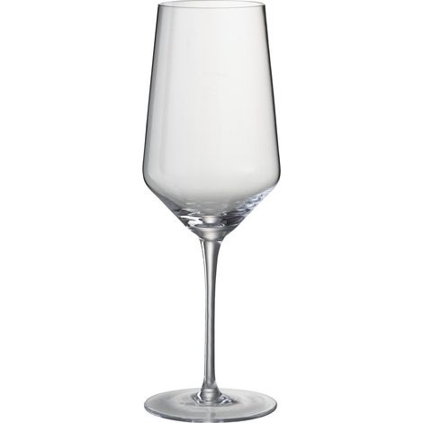 Bicchiere Vino Rosso Leo in vetro 10x10x26.5 cm Trasparente