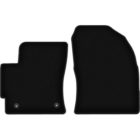 Tapis de sol avant basiques en velours pour : Toyota Corolla Cross SUV, traction avant (2022-) (1/5)